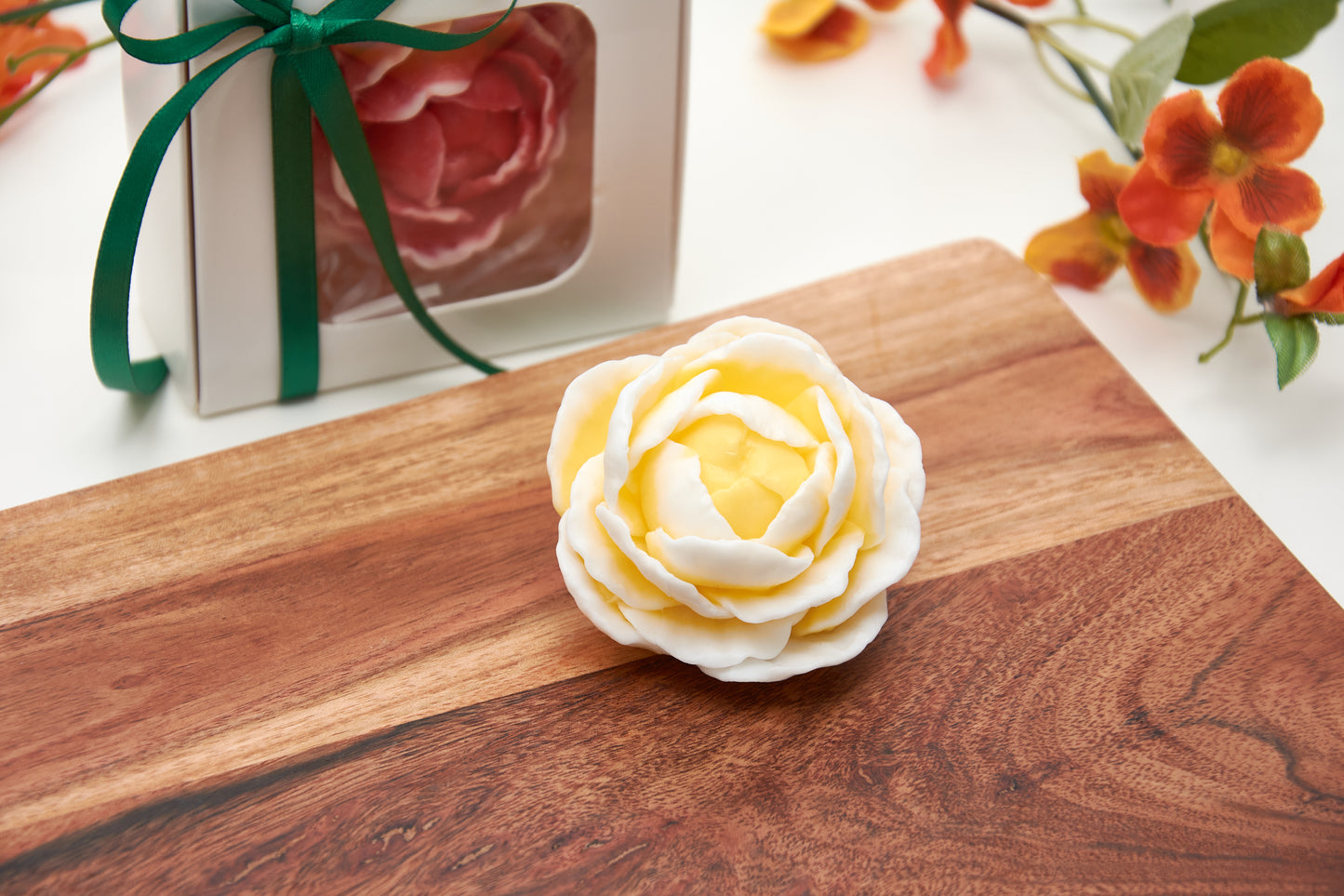 Soap Peony Flower | Elegant Peony Soap Gift | Peony Flower Wedding Favors | Baptism Gift | Special Event Gift | Scented Soap | Soap Bar