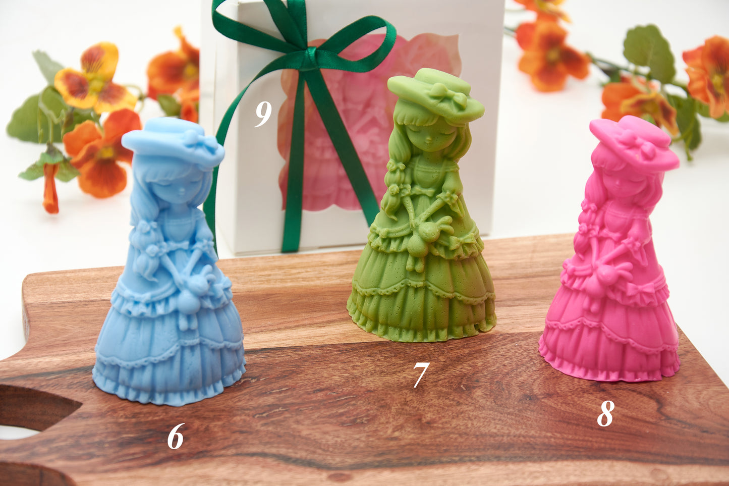 Bath Soap Toy for Kids – Cute Animal Soaps - Teddy Bear, Bunny, Baby & Princess – Fun and Colourful Bath Time – Baby Shower Keepsake Idea
