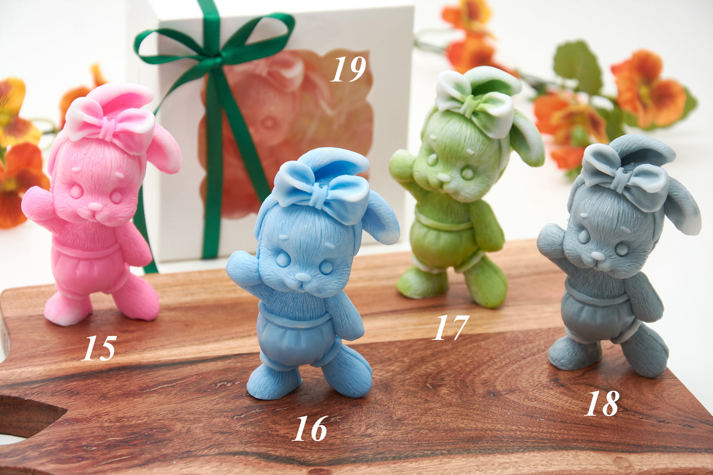 Bath Soap Toy for Kids – Cute Animal Soaps - Teddy Bear, Bunny, Baby & Princess – Fun and Colourful Bath Time – Baby Shower Keepsake Idea