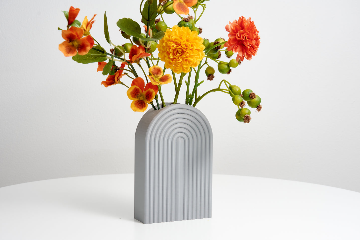 Rainbow Vase decorative ornament Modern Arch Vase Home Decoration Elegant Decorative flower Vase Lovers Gift Ornament Flowers lovers Gift