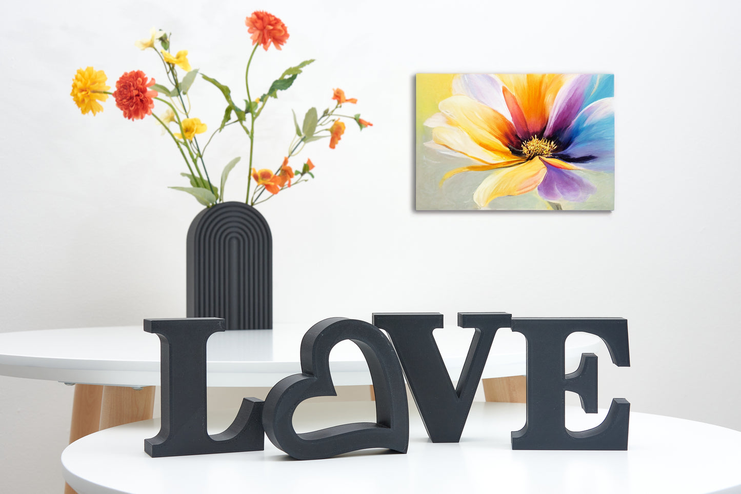 Love Letter Ornament | Freestanding Decor for Home Decoration | Romantic arrangement for shelf