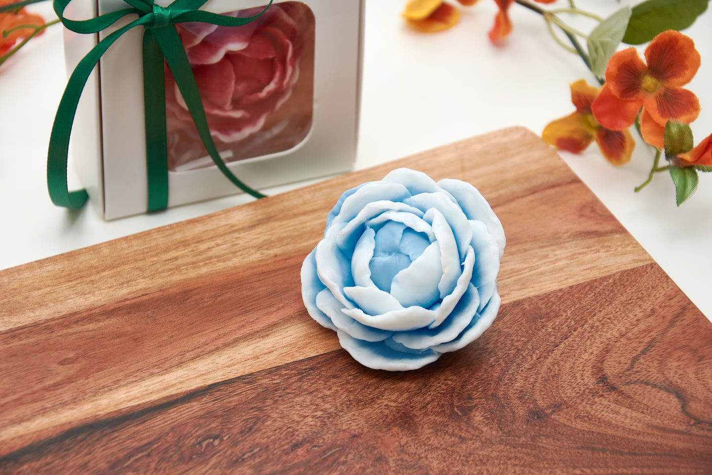 Soap Peony Flower | Elegant Peony Soap Gift | Peony Flower Wedding Favors | Baptism Gift | Special Event Gift | Scented Soap | Soap Bar