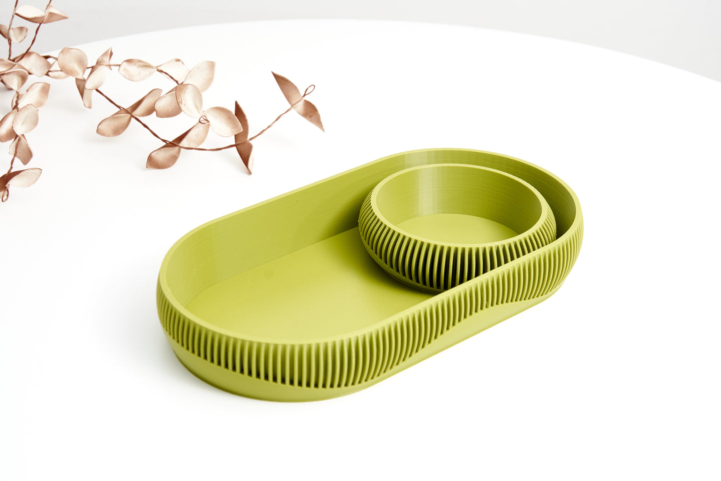 Eyeglass, Jewellery Organiser Tray | Catchall, Multi-Storage Holder for Watches, Headphones,  Accessories | Minimalist Design
