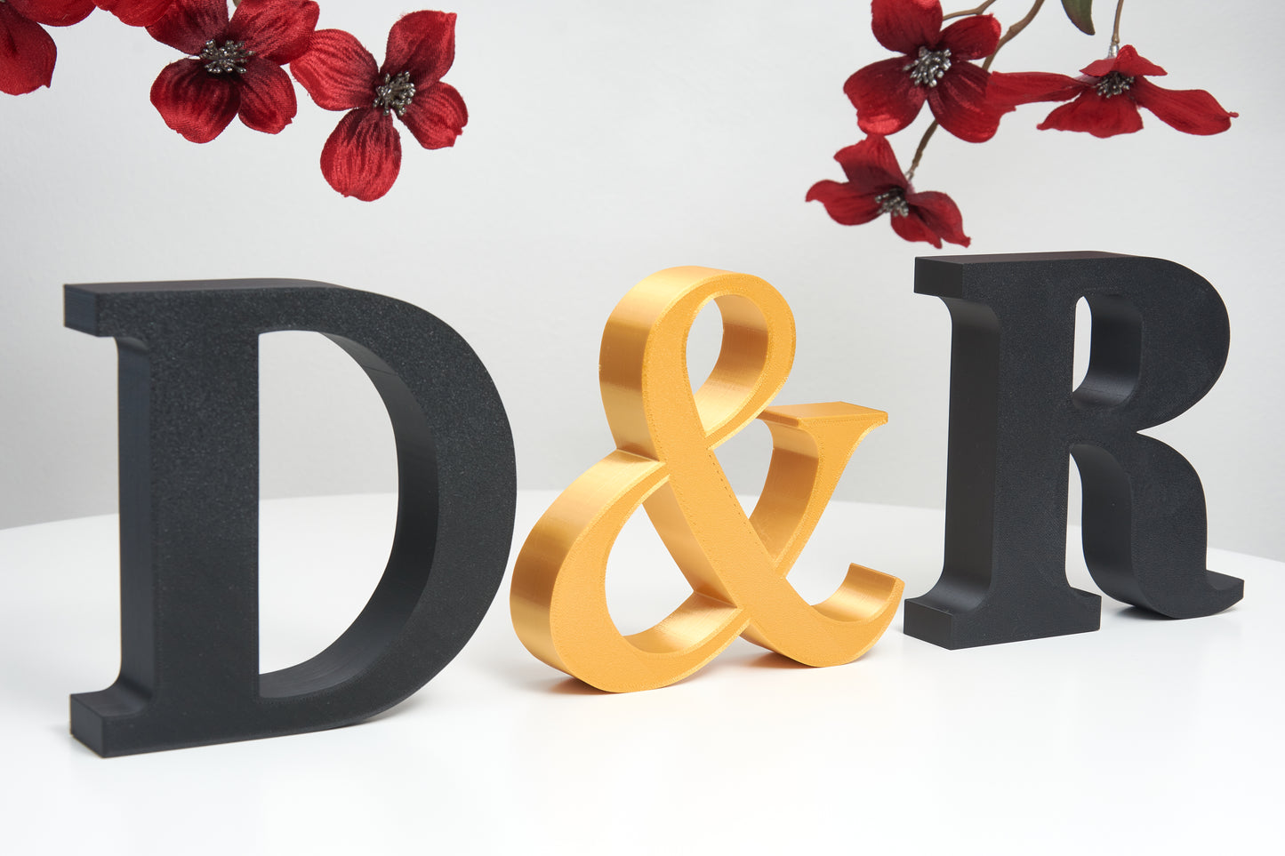 Personalised Letters – Decorative Sign, Couples’ Initials, Names, Words, Freestanding Decor, Gift for a Loved One