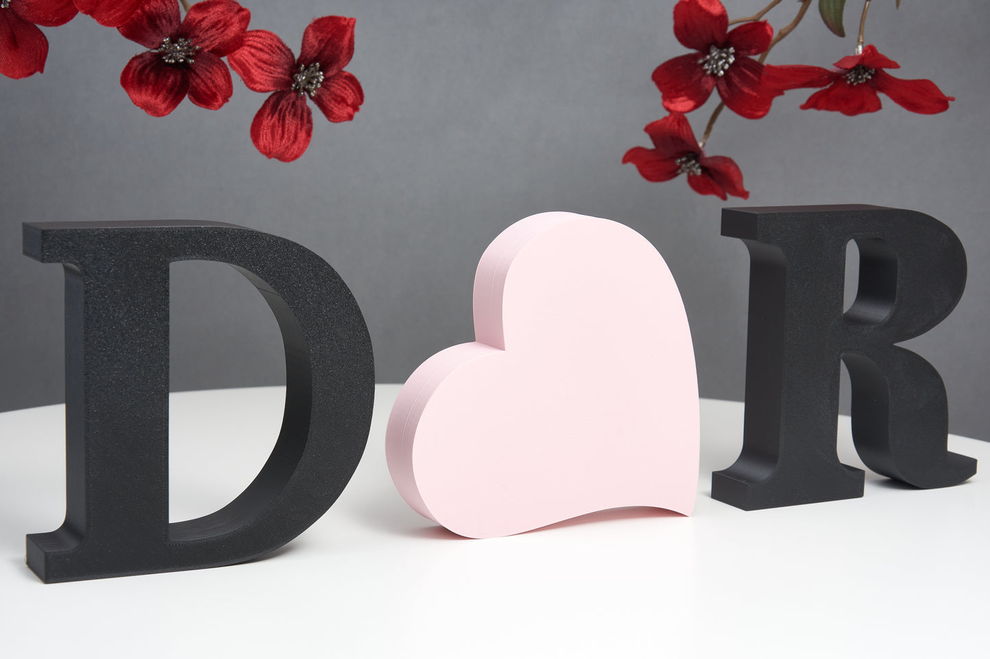Personalised Letters – Decorative Sign, Couples’ Initials, Names, Words, Freestanding Decor, Gift for a Loved One