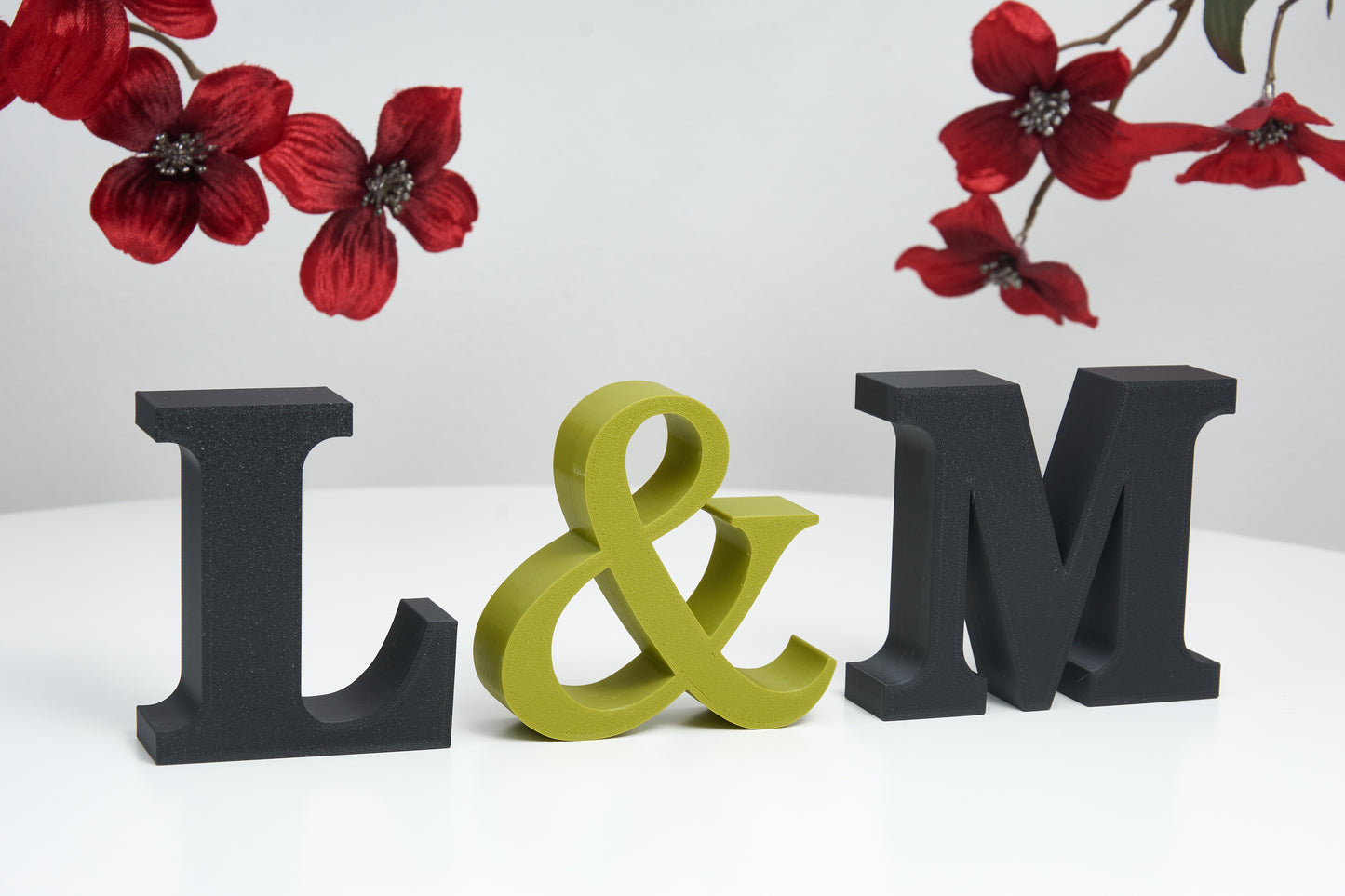 Personalised Letters – Decorative Sign, Couples’ Initials, Names, Words, Freestanding Decor, Gift for a Loved One