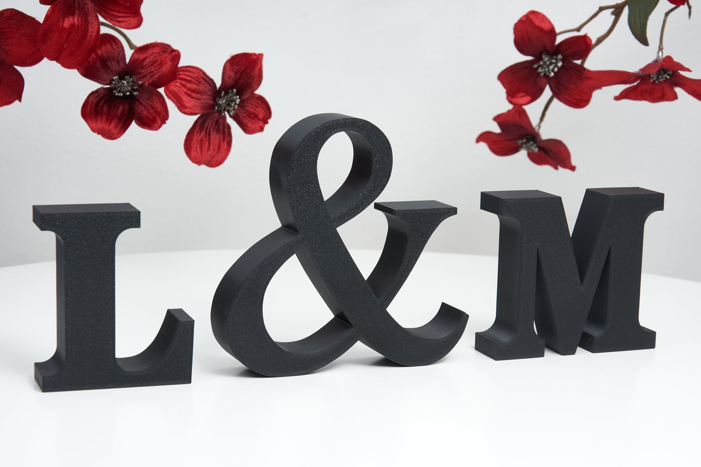 Personalised Letters – Decorative Sign, Couples’ Initials, Names, Words, Freestanding Decor, Gift for a Loved One