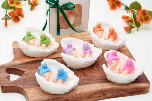 Baby on Wing | Christening Gift | 1st Birthday Party | Newborn Baby Shower Gift for Guests | Cute Baby First Gift |Scented Baby Shower Favor