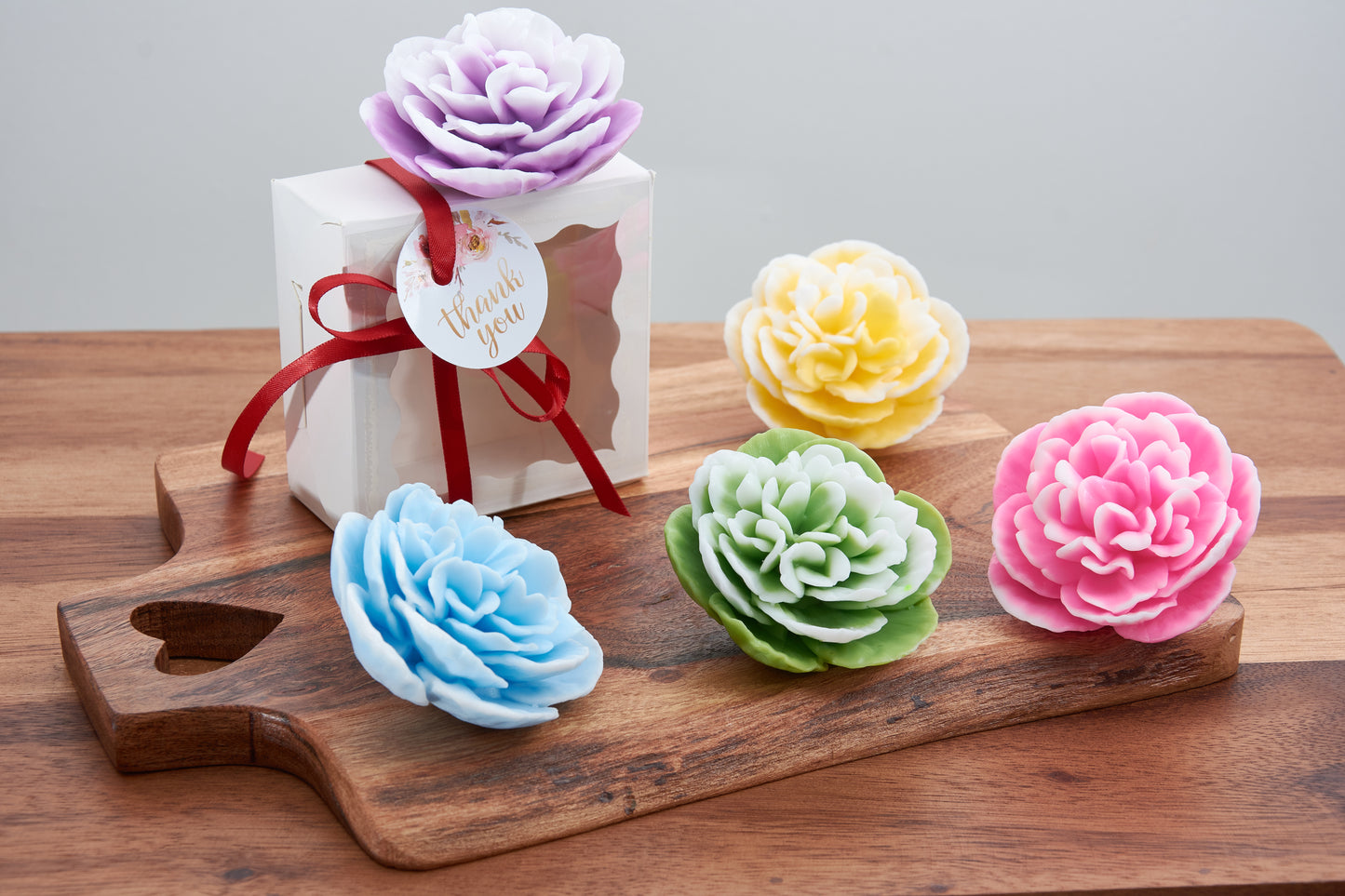 Peony Soap Favor | Elegant Floral Soap Gift | Wedding & Christening Guest Favor | Handmade Scented Soap |  Party gift for Special Events