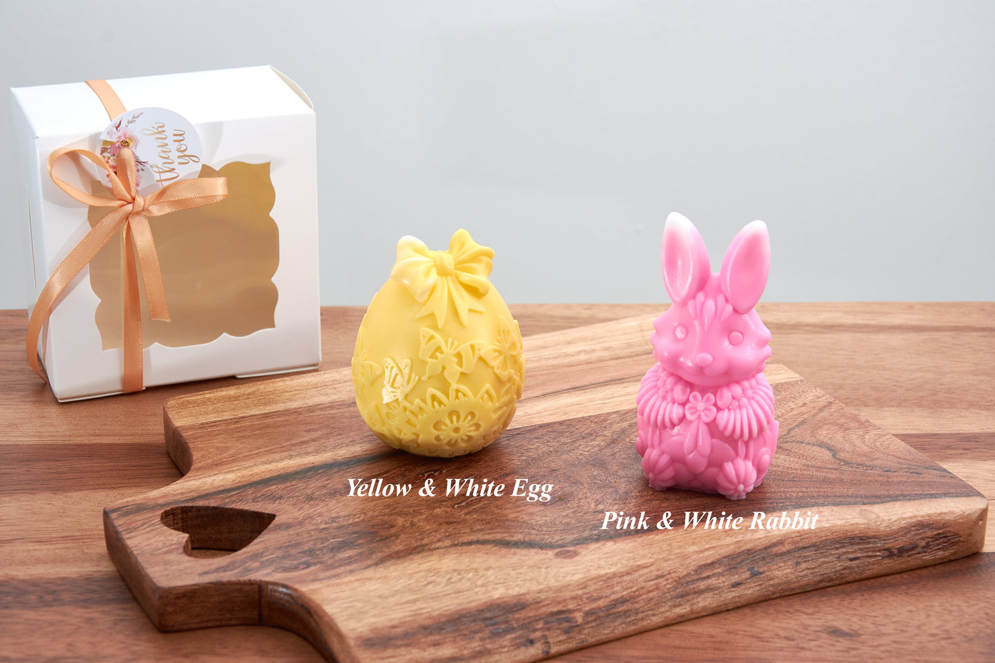 Easter Bunny and Egg Soap Set, Handmade Bar Soap,  Basket Fillers, Party Favours