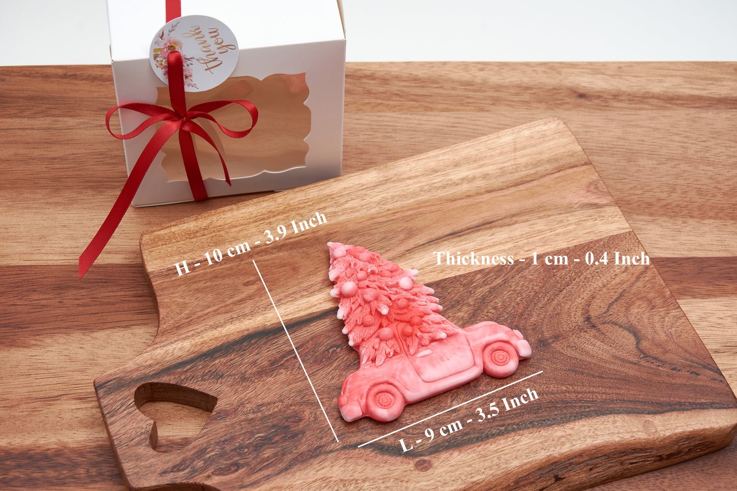 Christmas Car Soap with Christmas Tree | Soap Gift for Boys | Christmas Party Favor | Unique Holiday Gift for Boys | Scented Soap