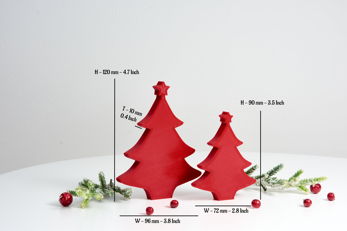 Exquisite 3D Christmas Tree Christmas Decoration Festive X Mas Home Decor to Enliven Your Holiday Spirit