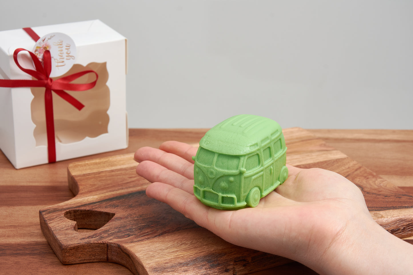 Soap Bus for Boys | Cute Soap Bus Figurine | Baby Shower Favor | Baptism Gift | Nursery Party Favors | Scented Soap | Bus Figurine