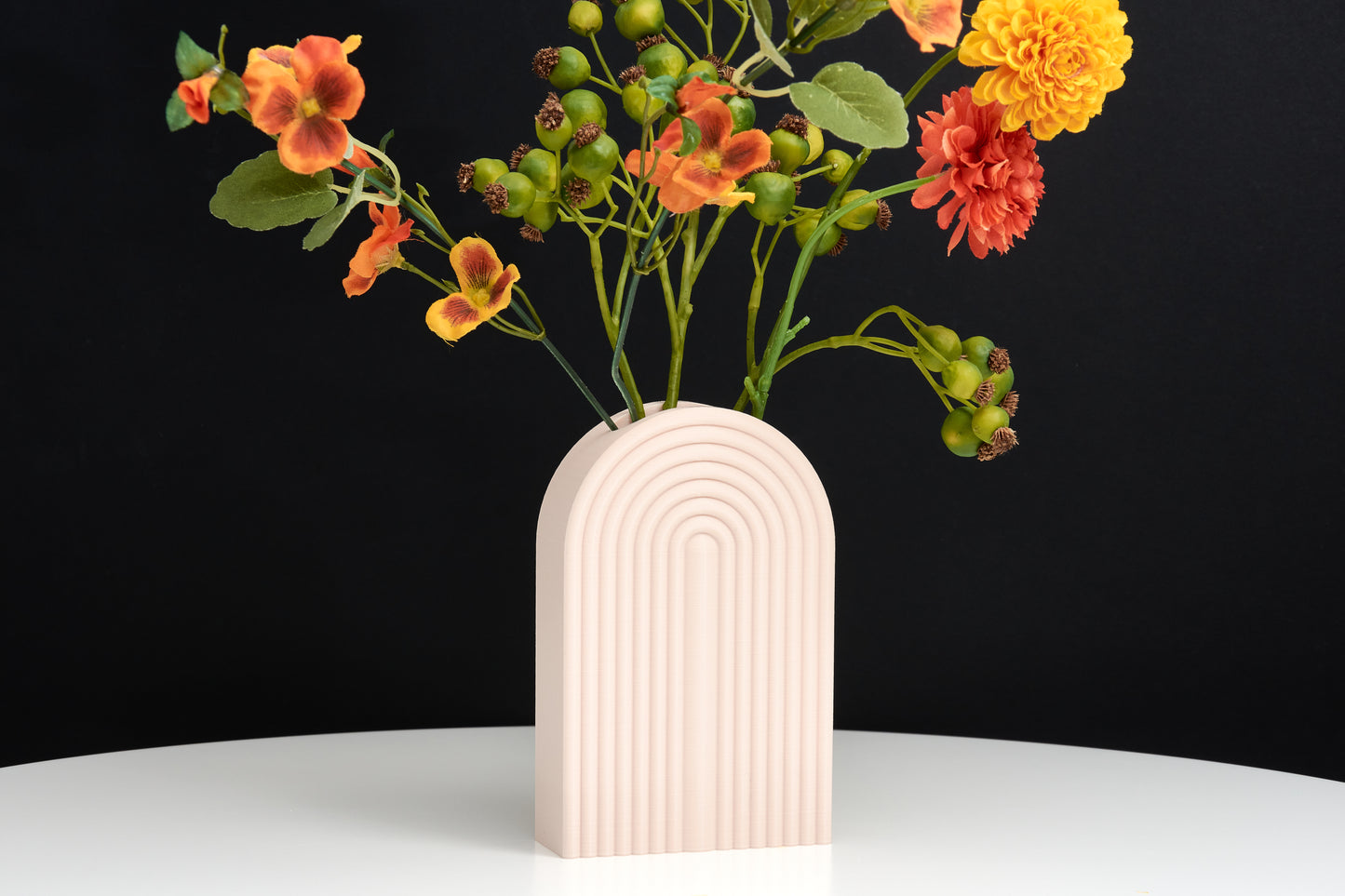 Rainbow Vase decorative ornament Modern Arch Vase Home Decoration Elegant Decorative flower Vase Lovers Gift Ornament Flowers lovers Gift
