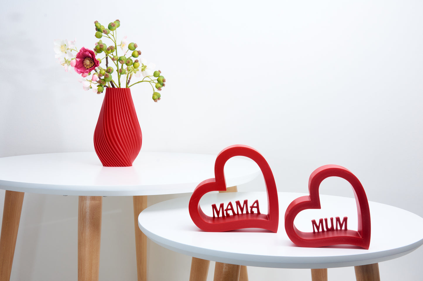 Mother's Day heart decoration| Mom anniversary gift|Unique mother heart keepsake|Heart decoration with personalized name|Customized ornament