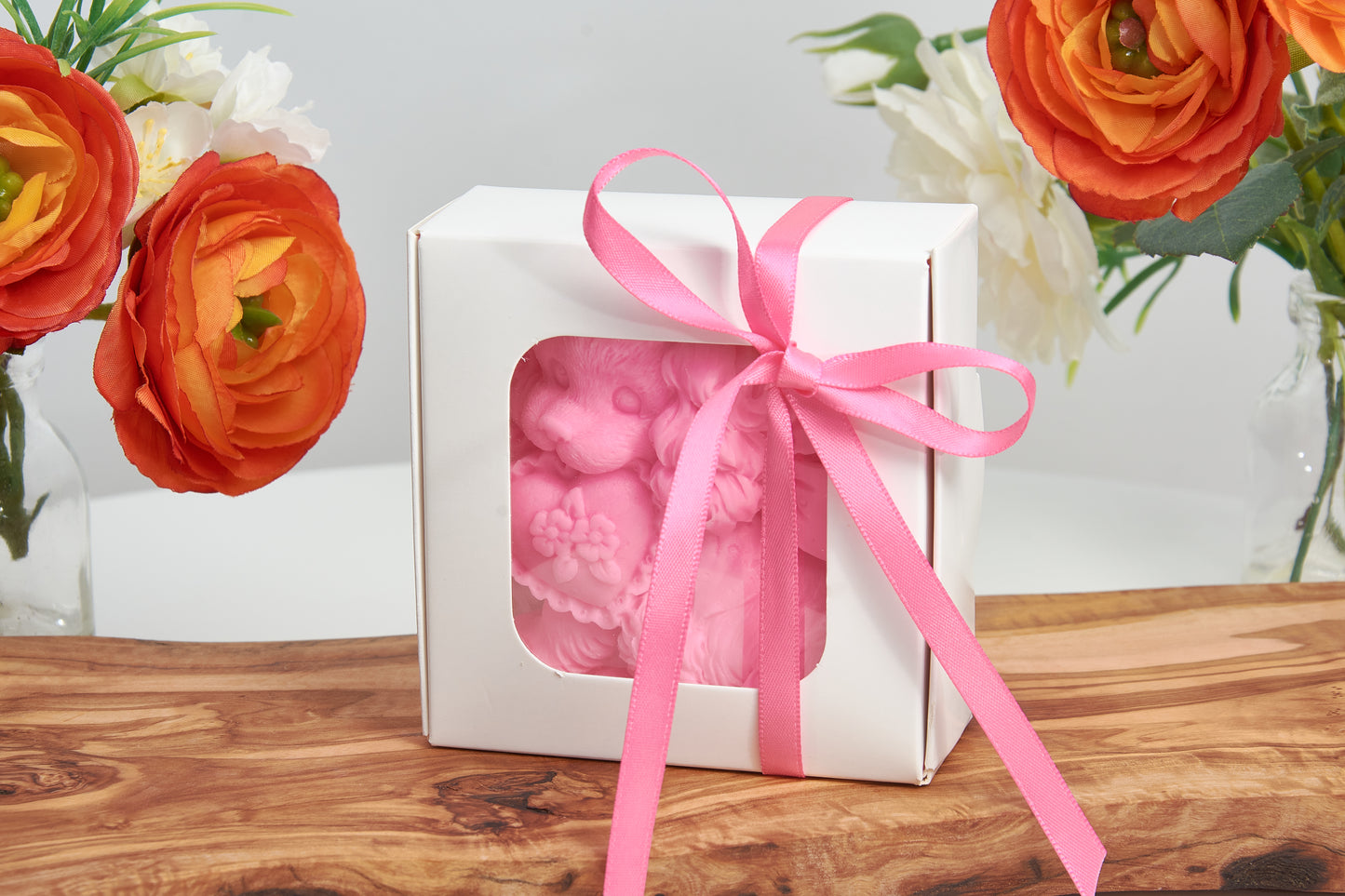 Poodle Puppy Soap Favour, Handmade Shea Butter, Kawaii Dog Lover Gift, Scented Novelty Figurine