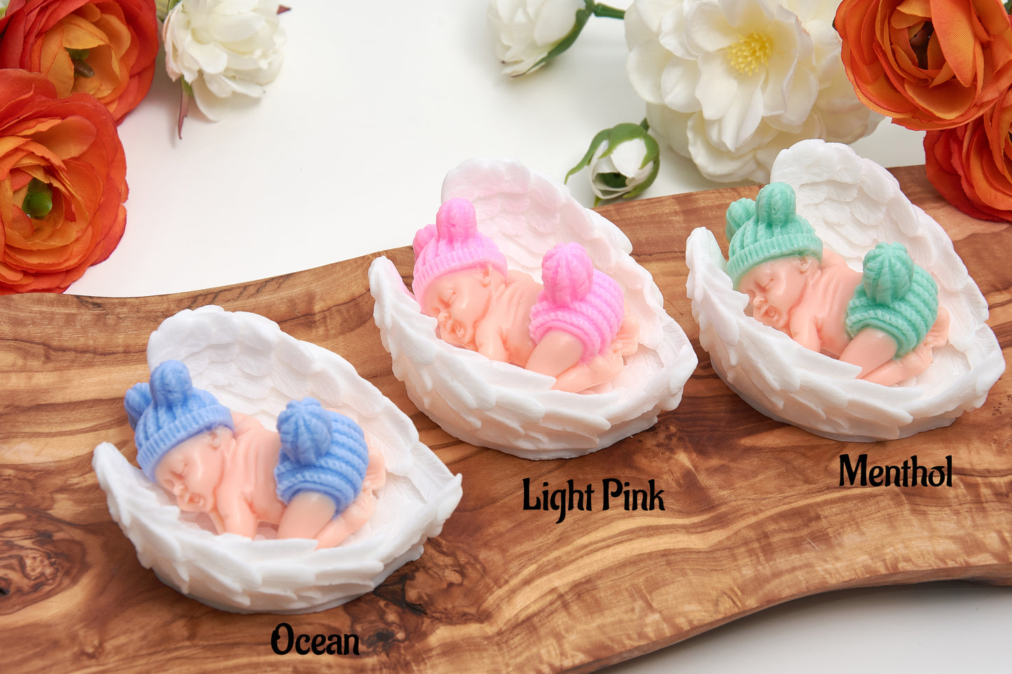 Baby on Wing | Christening Gift | 1st Birthday Party | Newborn Baby Shower Gift for Guests | Cute Baby First Gift |Scented Baby Shower Favor