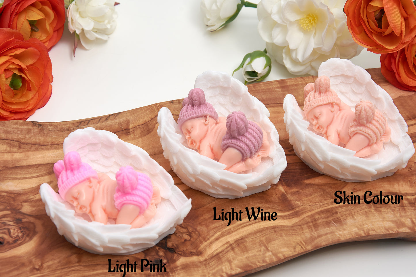 Baby on Wing | Christening Gift | 1st Birthday Party | Newborn Baby Shower Gift for Guests | Cute Baby First Gift |Scented Baby Shower Favor