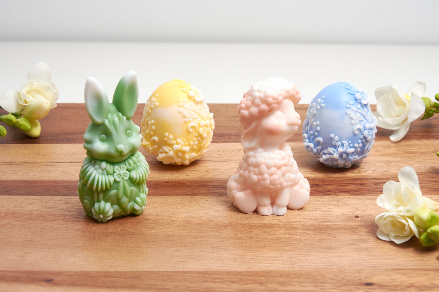 Easter Egg, Bunny and Lamb – Decorative Scented Handmade Soap – Basket Filler Gift – Easter Set