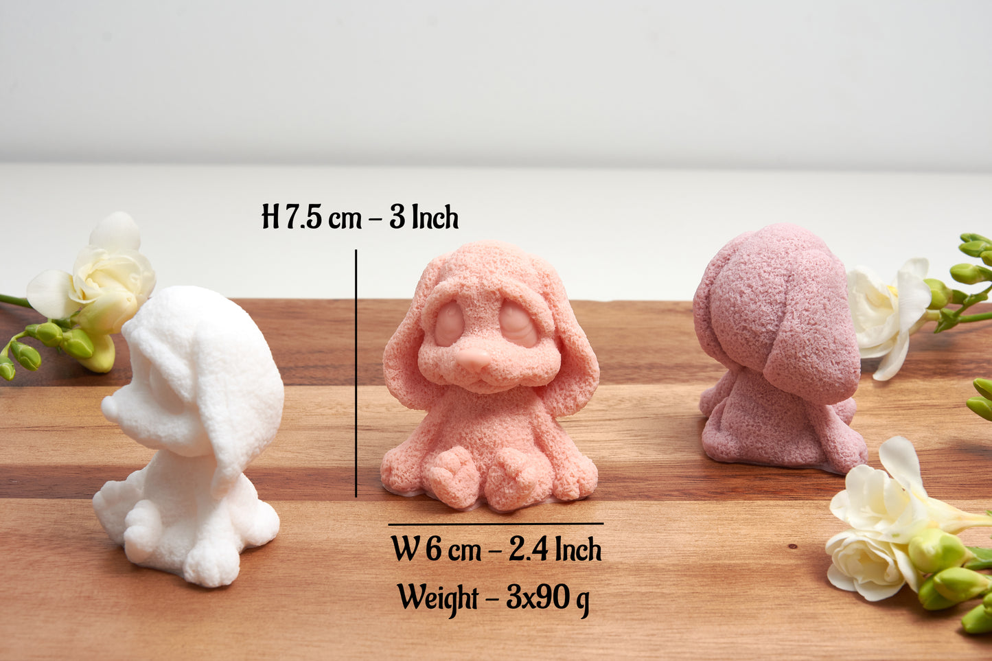 Puppy Set : Decorative dogs, Handmade Soap Favor, Gift for Pet Lovers, Cute dog owner Gift