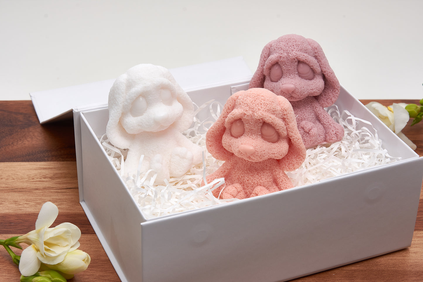 Puppy Set : Decorative dogs, Handmade Soap Favor, Gift for Pet Lovers, Cute dog owner Gift
