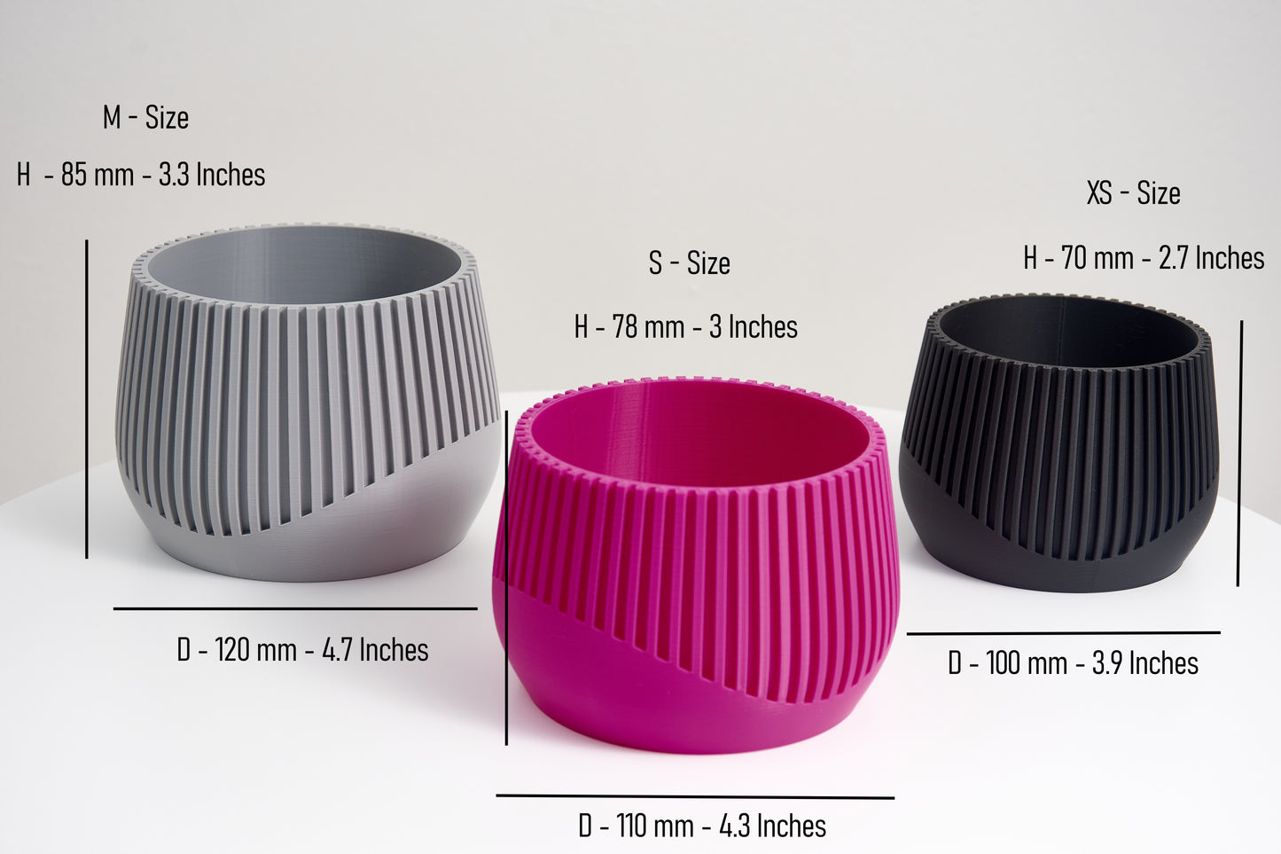Scandinavian style pot Nordic inspired pot for stylish home Add a touch of Scandinavian sophistication to your space Sleek Design