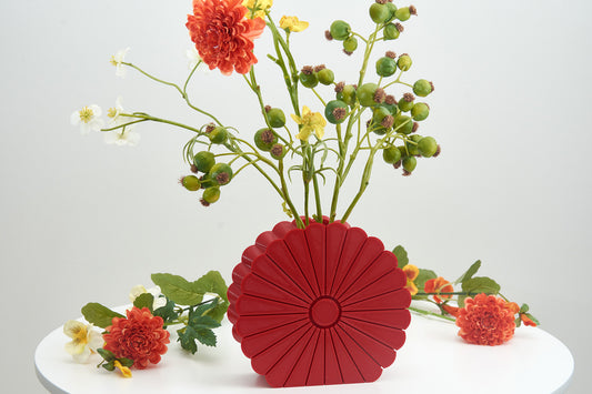 Decorative flower Vase| Unique decorative vase| Graceful flower-shaped Vase| Sophisticated Decoration| Stunning decor| Best friend Gift