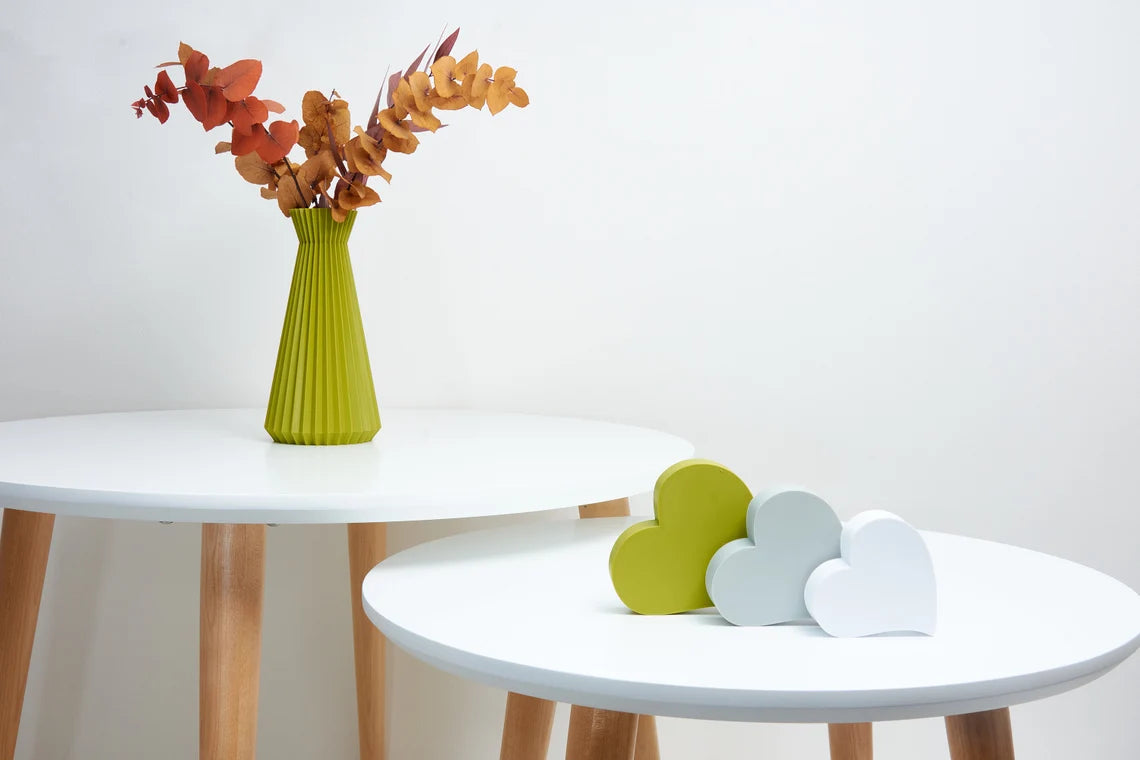 Hearts Set| Hearts Gift for Her| Romantic Hearts Decor| Minimalist Hearts Accent| Whimsical Hearts Decoration|Freestanding Decorative Hearts